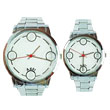 Integrated set couple watch
