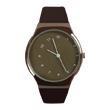 Brand featured watches slanted markers velvet strap