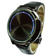 Fashion round dot matrix digital watch