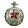 Red army metal pocket watch