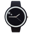 Black and white crystal promotional watch