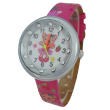 Red infant watch baby panda