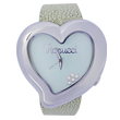 Polished alloy heart shape gift watch