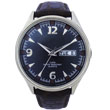 Stainless steel men watch with week&date function